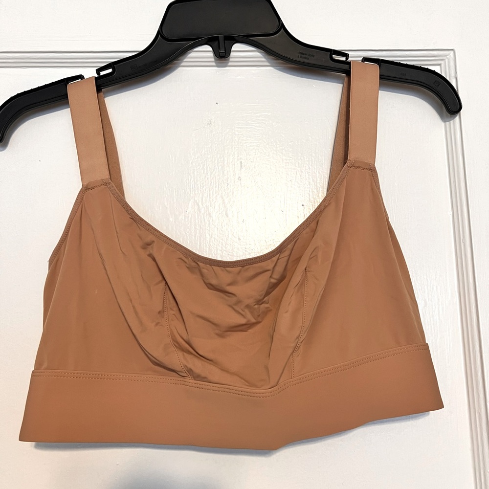 Parade Dream Fit Scoop Bralette - teddy, size “1”, new without tags
